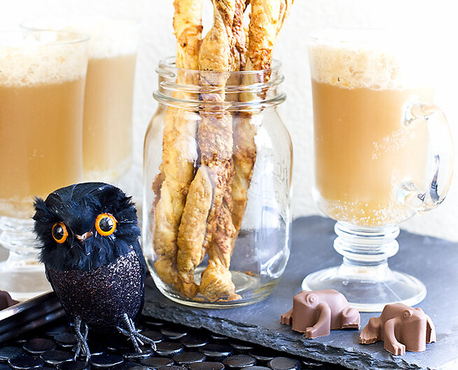 Harry Potter Recipes | Magic Wands, Chocolate Frogs + Peppermint Toads, and Butterbeer